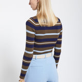 Camisola de malha com riscas Ottod'ame