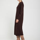 Vestido bordeaux em malha Ottod'ame