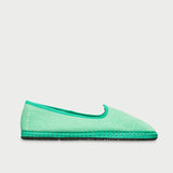 Alpargatas Wilona Slipper de lino verde