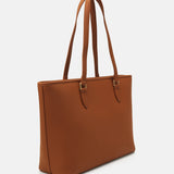 Mala tote bag Love Moschino em camel