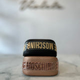 Bolso de mano Love Moschino en oro rosa con bandolera