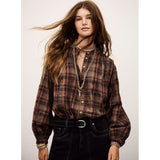 Blusa Castanha Boho Chic Shea | ba&sh