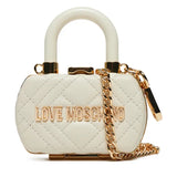 Acessório mini bag Love Moschino ecru