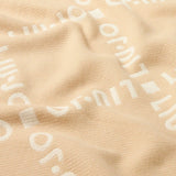 Xaile Jacquard com Franjas Bege | Liu jo