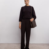 Camisola Castanha com Detalhe Dourado | TWINSET
