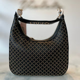 Bolso bandolera Liu Jo negro con tachuelas doradas