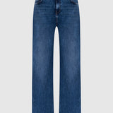 Jeans Flared em Denim Azul | TWINSET