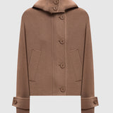 Casaco Curto Camel em Fazenda | TWINSET
