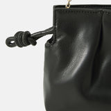 Clutch de Mão Mini Lock Preto | Love Moschino