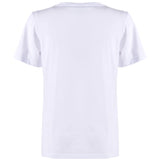 T-shirt branca em algodão Nenette