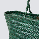Mala de mão DRAGON DIFFUSION Bamboo Triple Jump small em verde