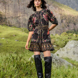 Vestido Curto Belle Garden | FARM RIO