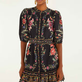 Vestido Curto Belle Garden | FARM RIO