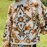 Camisola de malha com padrão floral Farm rio