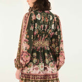 Vestido “Flowering Garden Tree Green” | FARM RIO