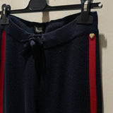 Calça de malha Scotch & Soda com faixa lateral vermelha
