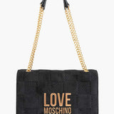 Mala Crossover Efeito Mosaico Preto| Love Moschino