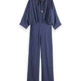 Mono azul marino con lunares blancos de Scotch &amp; Soda