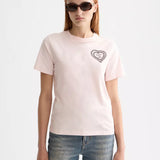 T-Shirt Rosa com Logo | Scotch & Soda