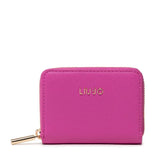 Porta-moedas Liu Jo em rosa com fecho de correr