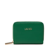 Porta-moedas Liu Jo em verde com fecho de correr