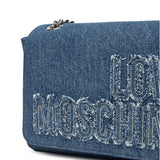 Mala de ombro LOVE MOSCHINO jeans