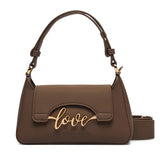 Mala Castanha com Detalhe Love | LOVE MOSCHINO