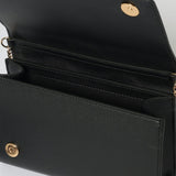Mala de Ombro Efeito Mosaico Preto | Love Moschino