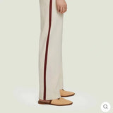 Calça de perna larga