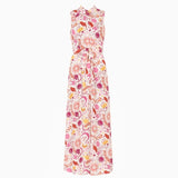 Vestido longo estampado An'ge