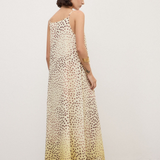 Vestido Midi de Alças Fluido com Padrão  | OTTOD’AME