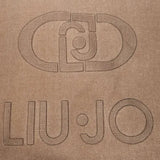 Estola com Logotipo em Relevo Bege | Liu Jo