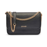 Mala Crossbody em Preto com Corrente | Liu Jo