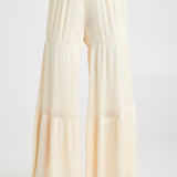 Calça georgette plissada TWINSET