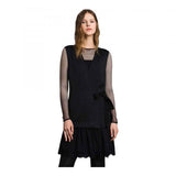 Vestido de cerimónia TWINSET curto preto