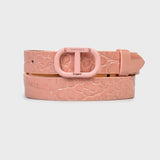 Cinto fino TWINSET com textura
