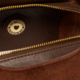 Mala Castanha com Detalhes em Pérolas  | LOVE MOSCHINO