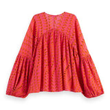 Blusa Scotch & Soda com estampado colorido