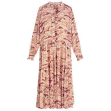 Vestido Maxi Bege Estampado em Lyocell | SCOTCH & SODA