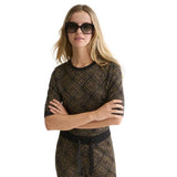 Conjunto Camisola e Calças de Malha Jacquard Preto Meteorite | SCOTCH & SODA