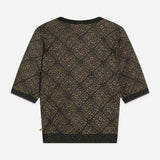 Conjunto Camisola e Calças de Malha Jacquard Preto Meteorite | SCOTCH & SODA