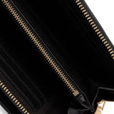 Mala de ombro Love Moschino acolchoada com porta-telemóveis em preto
