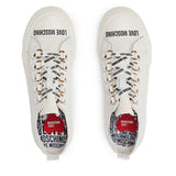 Ténis Love Moschino com atacadores com logótipo