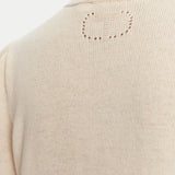 Cardigan em Lã e Caxemira Ecru | TWINSET