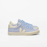 Ténis Veja Campo Suede Azul com Logo em Branco | Veja
