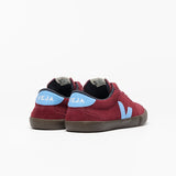 Ténis Veja bordeaux com logo azul | Volley Suede Eagle Swan