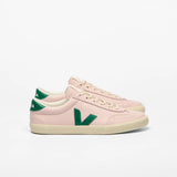 Ténis Veja Volley Rosa com Logo em Verde | Veja