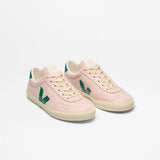 Ténis Veja Volley Rosa com Logo em Verde | Veja