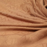 Écharpe camel TWINSET com logótipo estampado