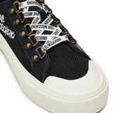 Ténis LOVE MOSCHINO preto em tecido